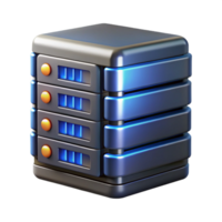 energetic spectacular Hyper-specific, isolated cutout of a single futuristic server rack with blinking lights, professional render, ultra-detailed, with Transparent Background top-tier png