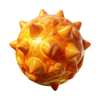 unparalleled elegant Hyper-specific professional render, isolated cutout, of a single, photorealistic dwarf star, emitting intense solar flares with Transparent Background luxury png