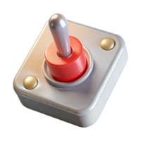 joyful pristine Light switch, toggle style, with Transparent Background exclusive png