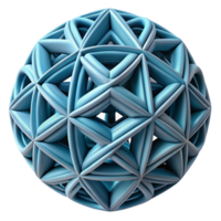 serene minimalist Hyper-specific, professional render of an isolated, rotating, tessellated geometric shape with intricate filigree patterns Isolated cutout with Transparent Background genuine png