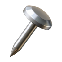 magnificent rustic Professional render, isolated cutout, single nail, metal, hyper-specific with Transparent Background authentic png