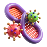 dramatic abstract A Microscopic View of Nanobots Repairing high resolution png