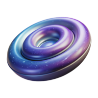 bold beautiful Hyper-specific, professional render of an isolated cutout of a single, galaxy spiral with Transparent Background high quality png