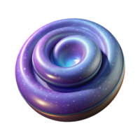 majestic nordic Hyper-specific, professional render of an isolated cutout of a single, galaxy spiral with Transparent Background expertly shot png