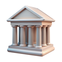 pristine surreal Greek temple pediment sculpture fragment, with Transparent Background exclusive png