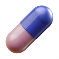 magnificent sought-after Hyper-specific, isolated cutout, single pill, capsule, professional render with Transparent Background png