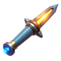 reflective wonderful Plasma blade, energy weapon, glowing edge with Transparent Background exclusive png
