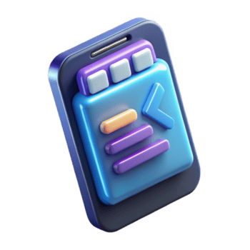 fesselnd gefeiert hyperspezifisch, Konzept Kunst Stil, isoliert ausgeschnitten von ein einzel, transparent flexibel Smartphone Anzeigen Code mit transparent Hintergrund png