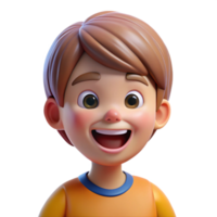 passionate beautiful Happy child with bright smile, kids portrait, with Transparent Background luxury png