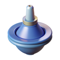 rare renaissance Ultra-detailed, photorealistic professional render of a single, isolated D printer nozzle, isolated cutout with Transparent Background high quality png