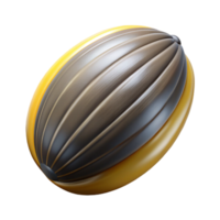 standout urban Hyper-specific professional render of an isolated, photorealistic single sunflower seed with stripes Isolated cutout with Transparent Background exclusive png