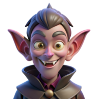 beautiful creative A Mischievous Imp with Pointed Ears and a high quality png