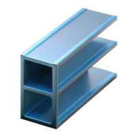 alluring memorable Steel beam, I-beam, structural element with Transparent Background png