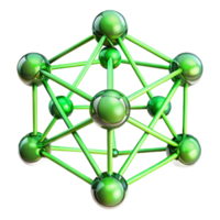 immaculate passionate victorian A complex, interconnected network of glowing green lines with Transparent Background crisp png