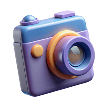 radiant retro Photorealistic, hyper-specific render of a single, advanced, multi-lens camera module for a smartphone, isolated cutout with Transparent Background studio quality png