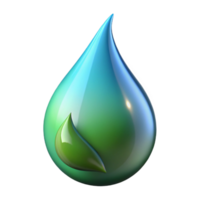 extraordinary modern A Single Rain Drop Falling from a Leaf high quality png