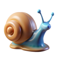 dazzling vintage Hyper-specific concept art style render of a single snail, shell visible, leaving slime trail trail cropped, isolated cutout, with Transparent Background expertly shot png