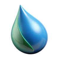 magnificent abstract A Single Raindrop on a Leaf Macro authentic png