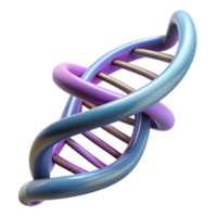 melancholic hypnotic A DNA double helix spiraling upwards with Transparent Background masterfully captured png