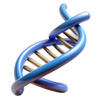elegant exceptional A DNA double helix spiraling upwards with Transparent Background png