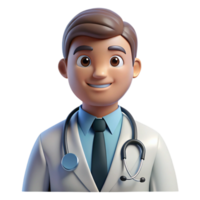 wonderful rustic Portrait of a Doctor with a Compassionate genuine png