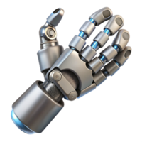 memorable urban Ultra-detailed, concept art style, isolated cutout of a cybernetic, robotic arm with exposed wiring with Transparent Background masterfully captured png