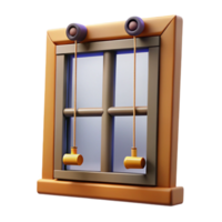 impressive signature Double-hung window, sash cords and weights with Transparent Background png
