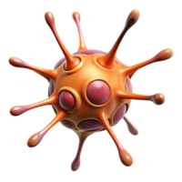 beautiful memorable Hyper-specific, professional render of a single, neuron cell, detailed structure, isolated cutout with Transparent Background png