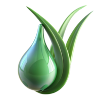 impressive abstract A Dewdrop Clinging to a Blade of Grass genuine png