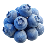 elegant traditional A Cluster of Ripe Blueberries Covered in exclusive png
