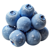 extraordinary classic A Cluster of Ripe Blueberries Covered in exclusive png