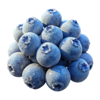 wonderful vintage A Cluster of Ripe Blueberries Covered in high quality png