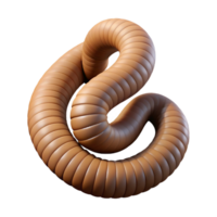 memorable abstract Photorealistic, hyper-specific, isolated cutout of a single, ultra-detailed coiled rattlesnake tail with Transparent Background gallery standard png