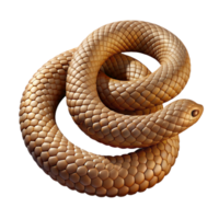 extraordinary sought-after Photorealistic, hyper-specific, isolated cutout of a single, ultra-detailed coiled rattlesnake tail with Transparent Background png
