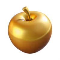 coveted bohemian Golden Apple of Discord, symbol of strife with Transparent Background authentic png