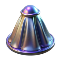 enchanting inspired Photorealistic professional render of a single, advanced cloaking device with shimmering effect cloaking effect on device itself, not a background with Transparent Background png