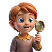 elegant rustic Portrait of a Child with a Curious professional png