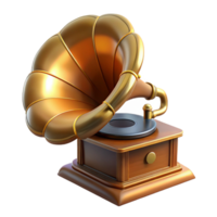 breathtaking dynamic modern Photorealistic ultra-detailed professional render of a vintage phonograph cylinder, isolated cutout with Transparent Background authentic png