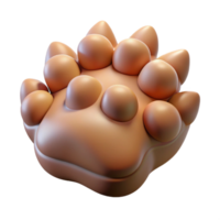dreamy stunning Ultra-detailed, isolated cutout of a single Sphinx paw, hyper-specific, professional render, concept art style with Transparent Background gallery standard png