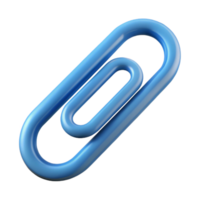 captivating harmonious industrial Concept art style, isolated cutout of a single paperclip with Transparent Background artisan png