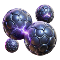 serene classic Floating Orbs of Energy Crackling with 4K png