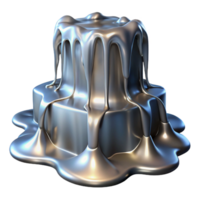 magnificent rustic A Cascading Waterfall of Liquid Metal exclusive png