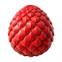 acclaimed organic Isolated cutout of a single Dragon scale red, hyper-specific, ultra-detailed, professional render, concept art style with Transparent Background top-tier png