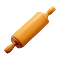 captivating traditional Photorealistic ultra-detailed professional render of a vintage rolling pin, isolated cutout with Transparent Background premium png