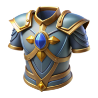 celebrated renaissance Mythical Armor, set of individual armor pieces with Transparent Background fine detail png
