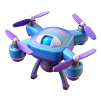 enchanting joyful coastal Concept art style, isolated cutout of a high-tech drone, ultra-detailed, hyper-specific with Transparent Background expertly shot png