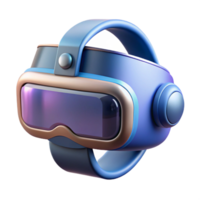 dreamy dazzling Concept art style, isolated cutout of a futuristic virtual reality headset, ultra-detailed with Transparent Background high resolution png