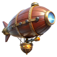 wonderful abstract A Steampunk Zeppelin with Intricate exclusive png