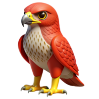 coveted mid-century Hawk, red-tailed hawk, sharp talons with Transparent Background high resolution png