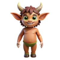 alluring sought-after Satyr, mischievous woodland creature with Transparent Background png
